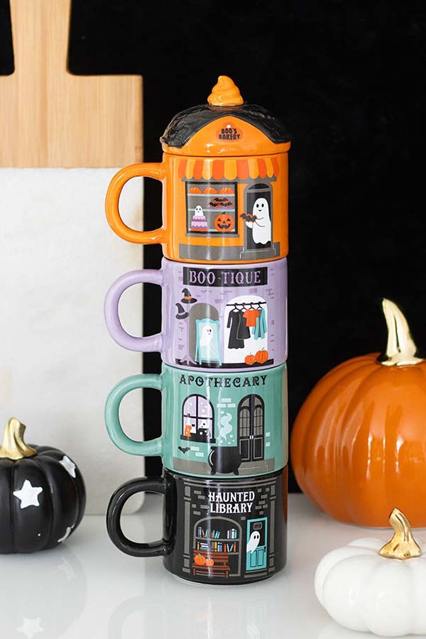 Spooky Street Stacking | MUG SET