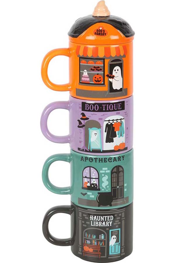 Spooky Street Stacking | MUG SET