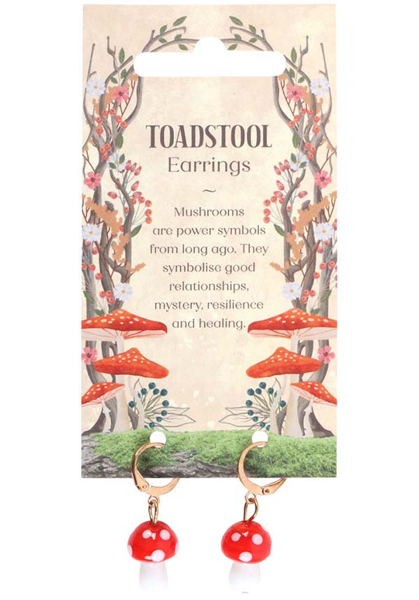 Toadstool Dangle | EARRINGS
