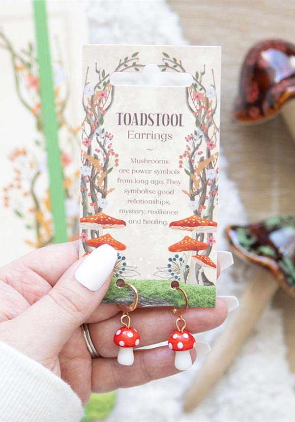 Toadstool Dangle | EARRINGS