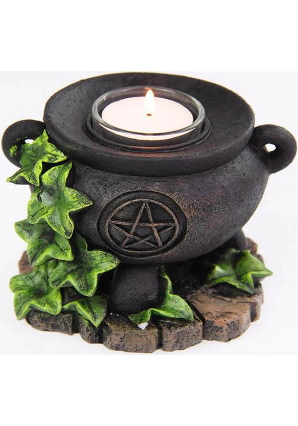Witches Cauldron | TEALIGHT CANDLE HOLDER