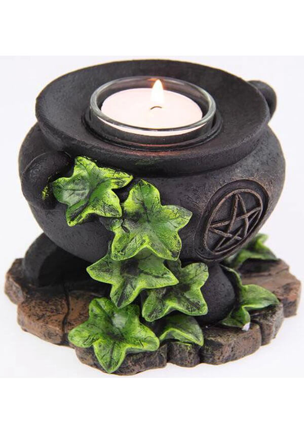 Witches Cauldron | TEALIGHT CANDLE HOLDER