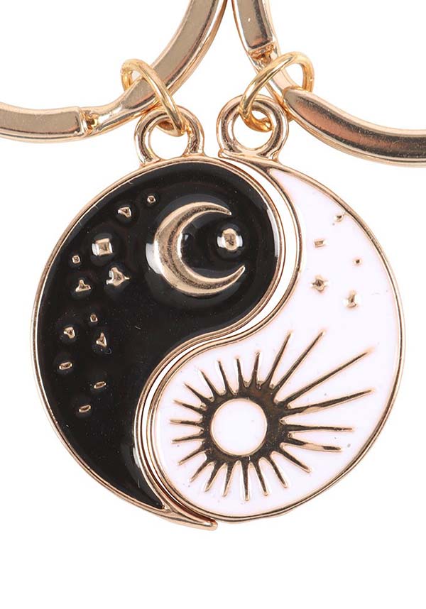GOTHIC GIFTS Yin Yang Best Friend | KEYRINGS - Detail 3