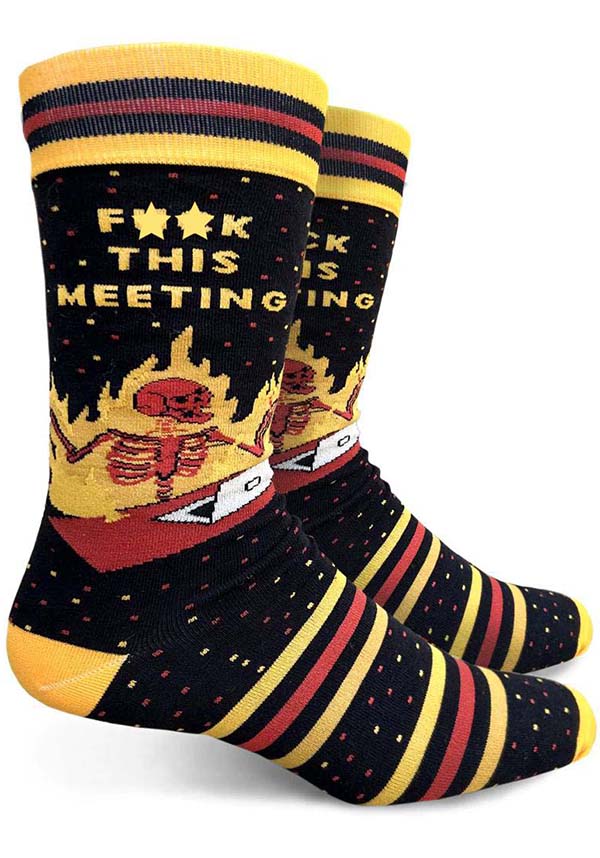 F*ck This Meeting | CREW SOCKS