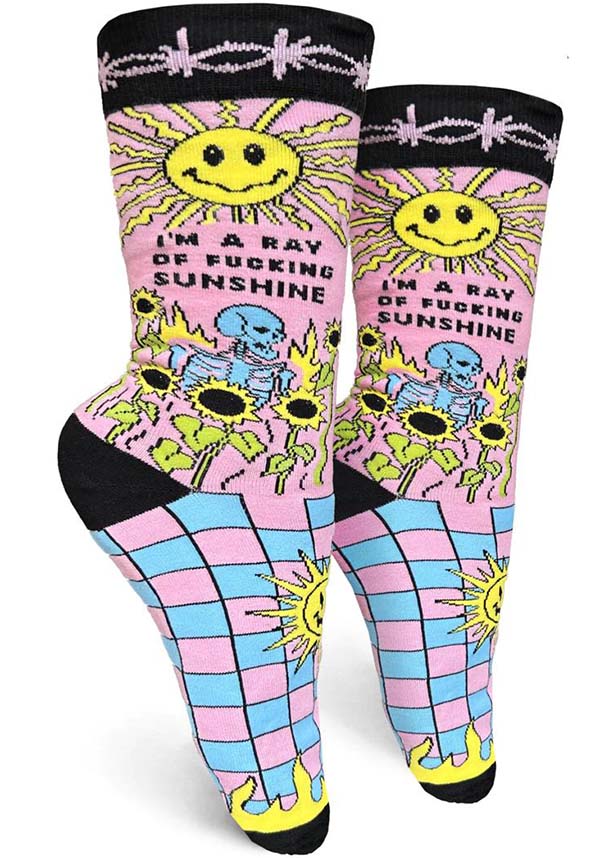 I&#39;m A Ray Of F*cking Sunshine | CREW SOCKS