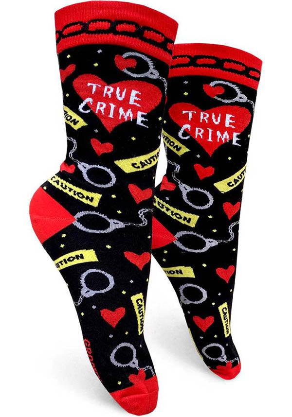 True Crime | CREW SOCKS - Beserk - all, all clothing, all ladies clothing, black, clickfrenzy15-2023, clothing, crew socks, discountapp, FIBB11, fp, gift, gift idea, gift ideas, gift socks, gifts, gifts socks, heart, hosiery and socks, jun22, ladies clothing, ladies socks, mens, mens clothing, mens socks, mens underwear and socks, mothers day, mothersday, R050622, repriced15072022, sock, socks, valentines, valentines day, winter, winter clothing, winter wear