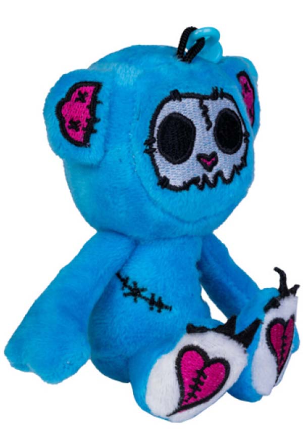 Grim St Bear [Blue] | PLUSH KEYCHAIN*