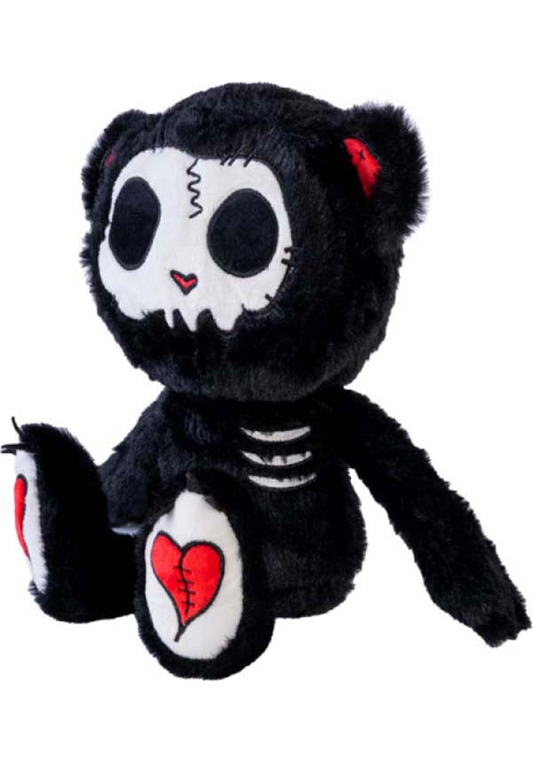 Grim the Stitch Bear [Black] | GOOLI PLUSH*