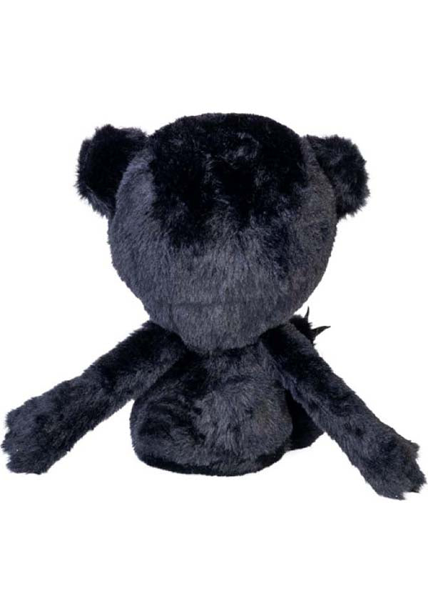 Grim the Stitch Bear [Black] | GOOLI PLUSH*