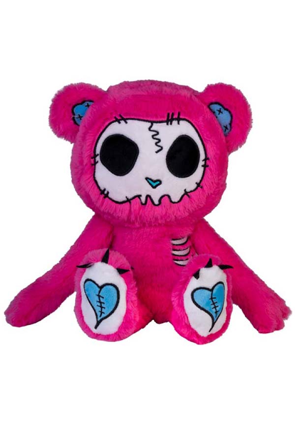 Grim the Stitch Bear [Pink] | GOOLI PLUSH