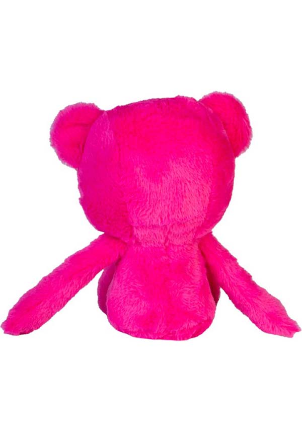 Grim the Stitch Bear [Pink] | GOOLI PLUSH