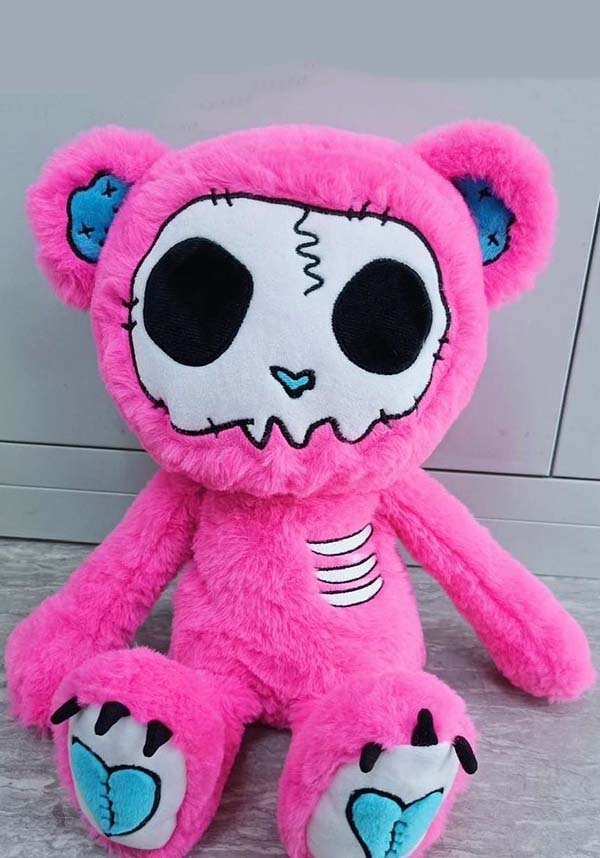 Grim the Stitch Bear [Pink] | GOOLI PLUSH