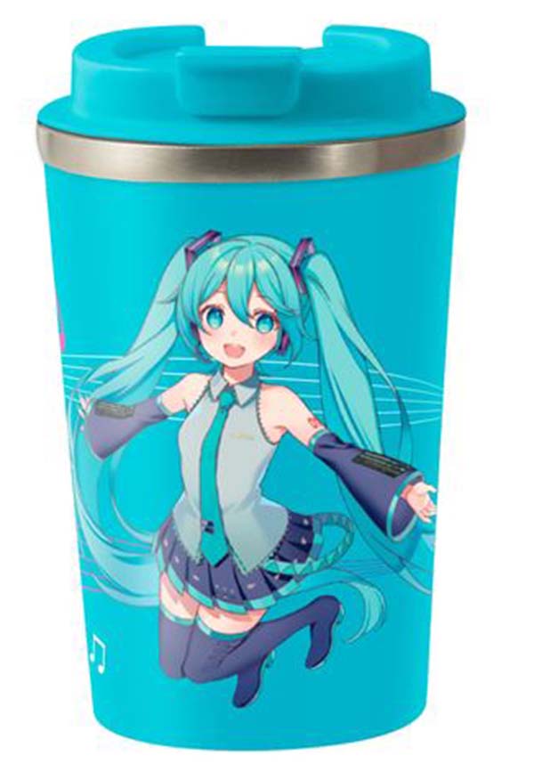 Hatsune Miku Jump | METAL TRAVEL MUG