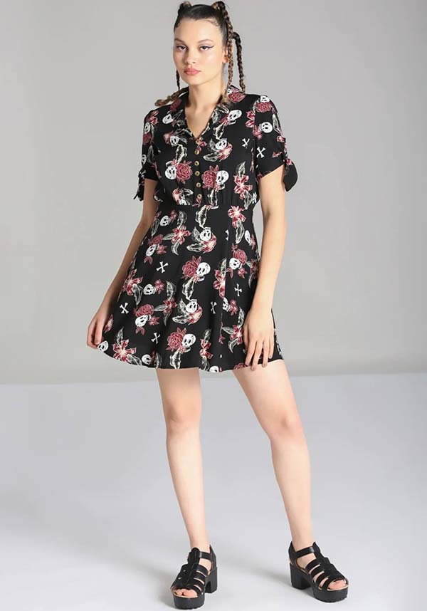 Alani [Black/Red] | MINI DRESS*