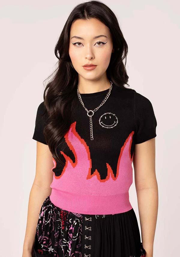 Dylan [Black/Pink] | TOP