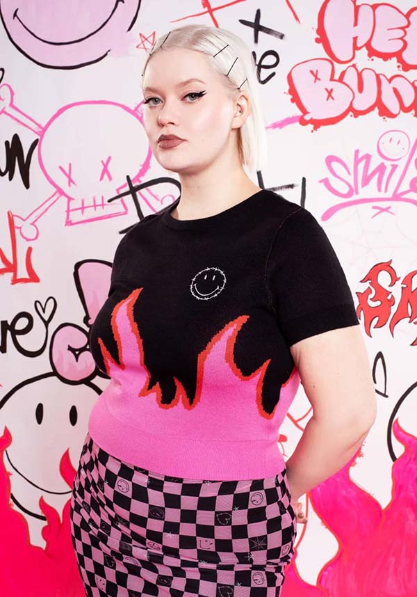 Dylan [Black/Pink] | TOP