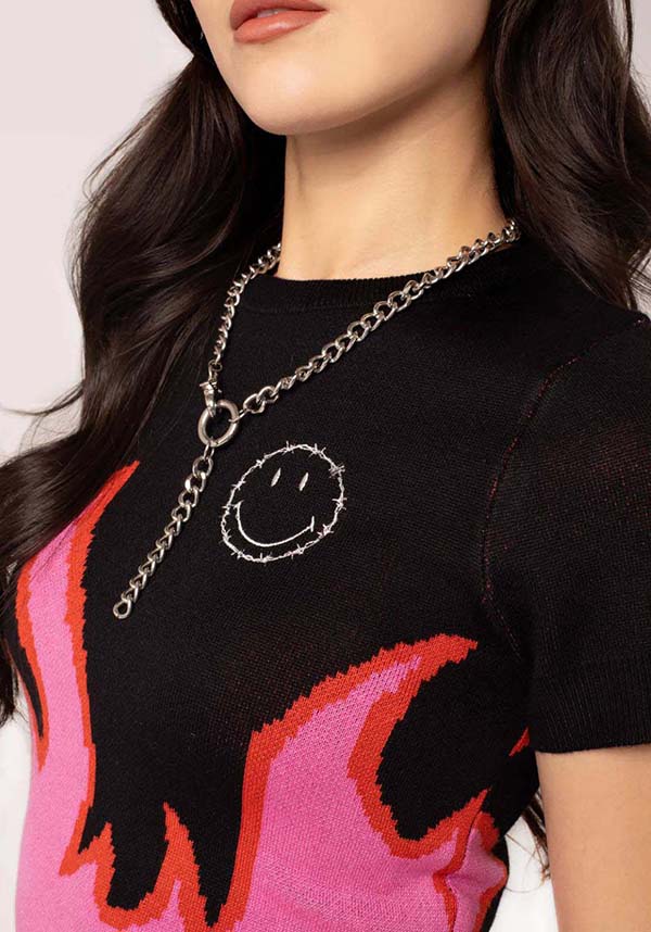 Dylan [Black/Pink] | TOP
