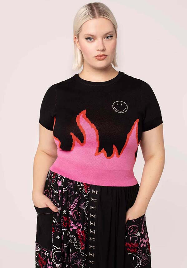 Dylan [Black/Pink] | TOP