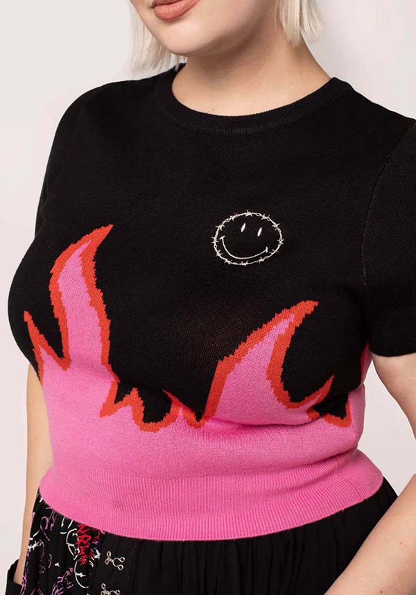 Dylan [Black/Pink] | TOP