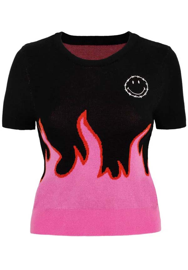 Dylan [Black/Pink] | TOP