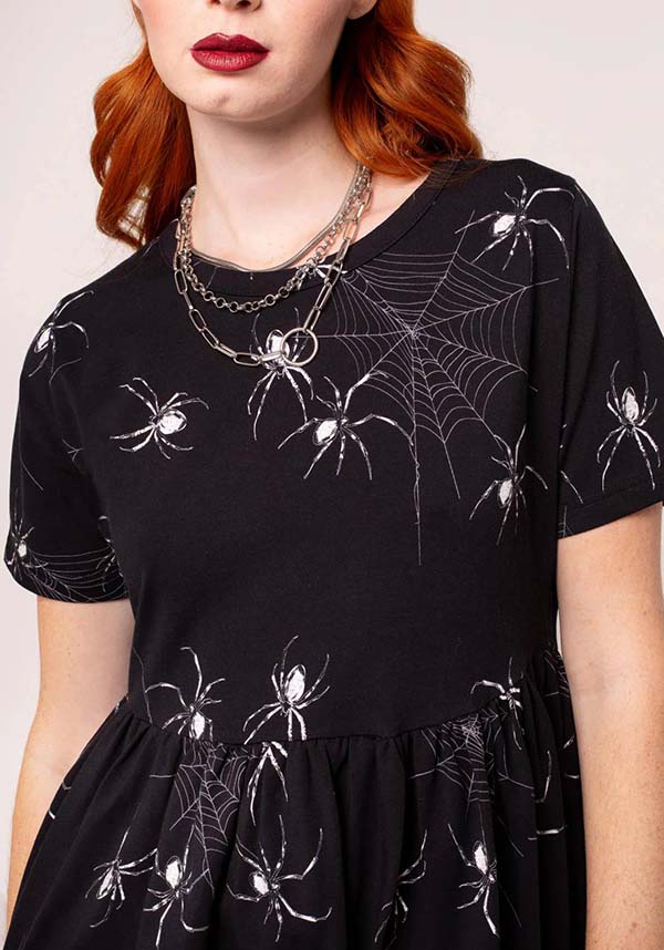 Grungy Spider | MINI DRESS