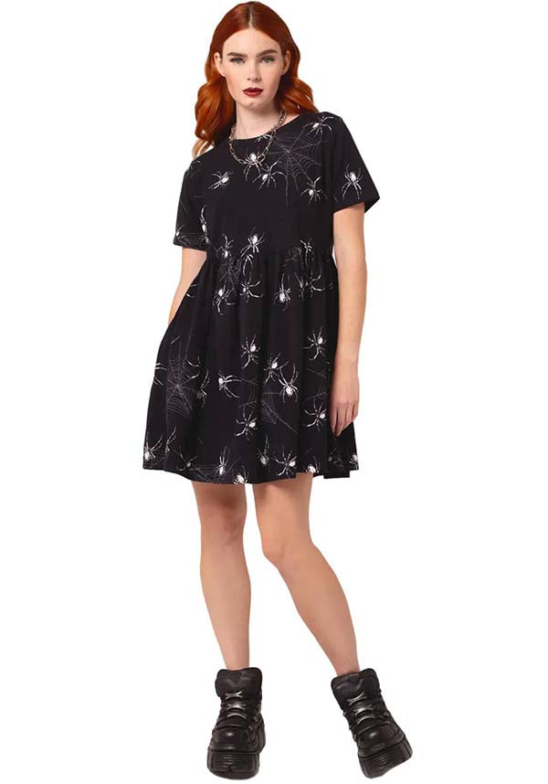 Grungy Spider | MINI DRESS