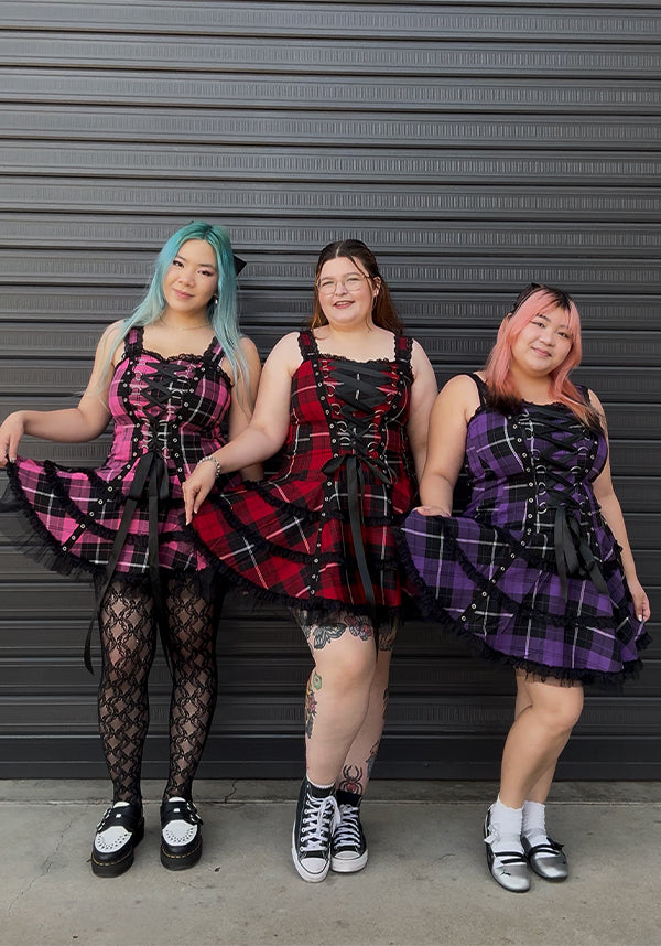 Harley Tartan [Red] | DRESS
