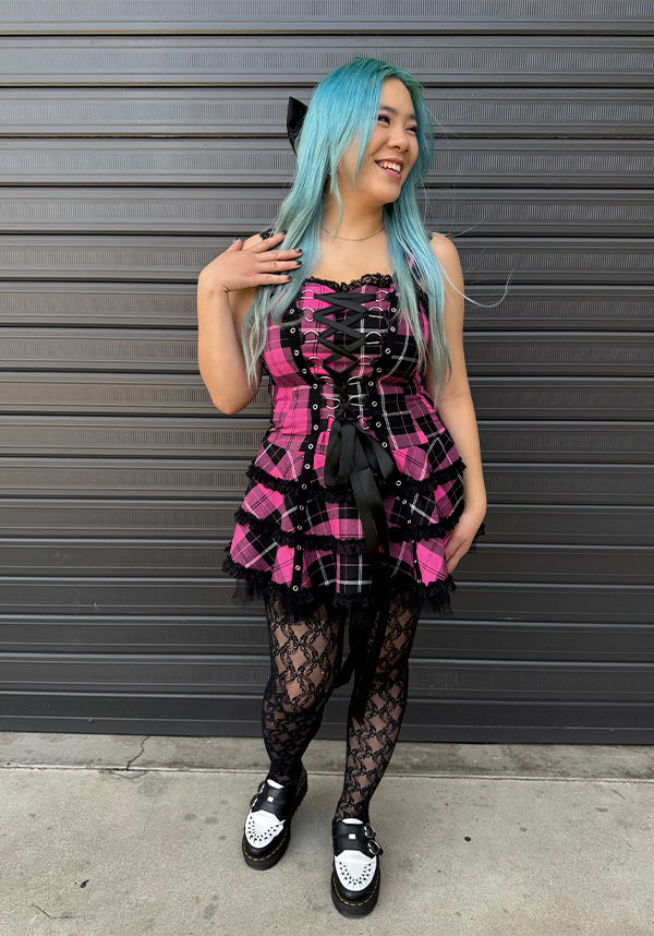 Harley Tartan [Pink] | DRESS