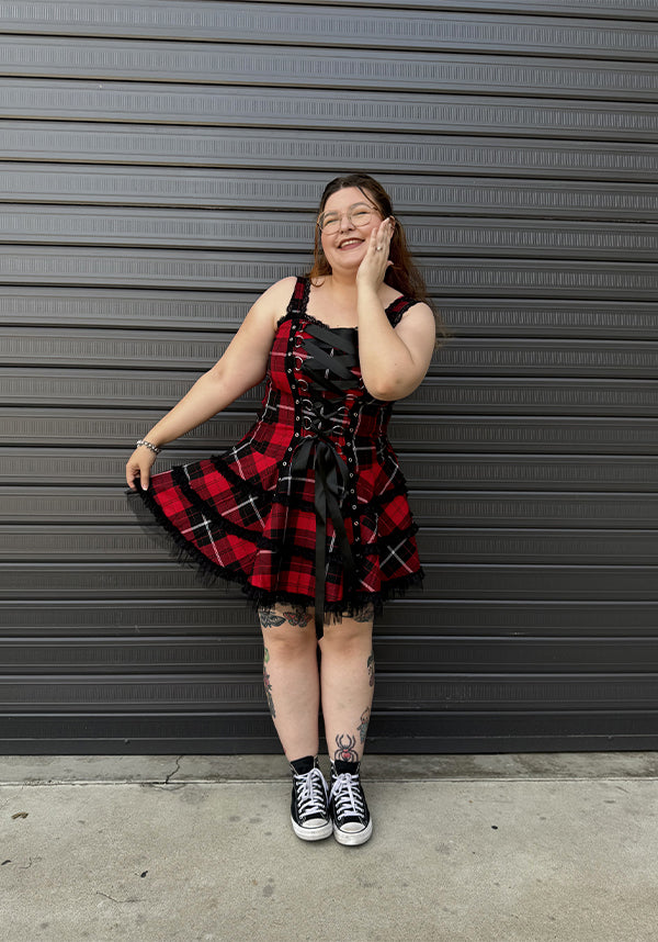 Harley Tartan [Red] | DRESS