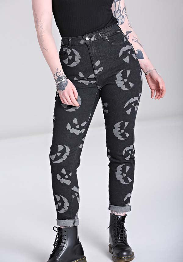 Hell Bunny - Jack-O-Lantern Jeans - Buy Online Australia