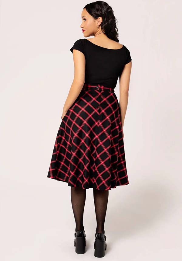 Janine [Black/Red] | SKIRT*