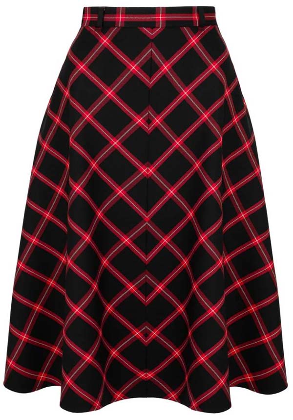 Janine [Black/Red] | SKIRT*