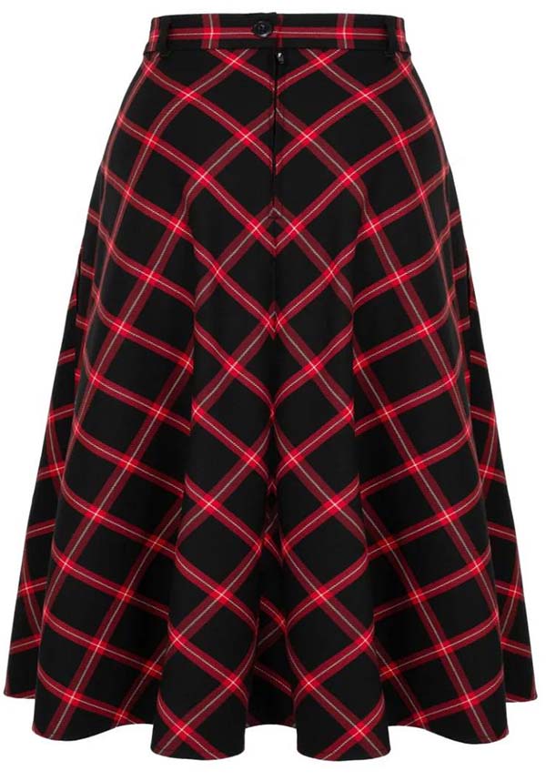 Janine [Black/Red] | SKIRT*