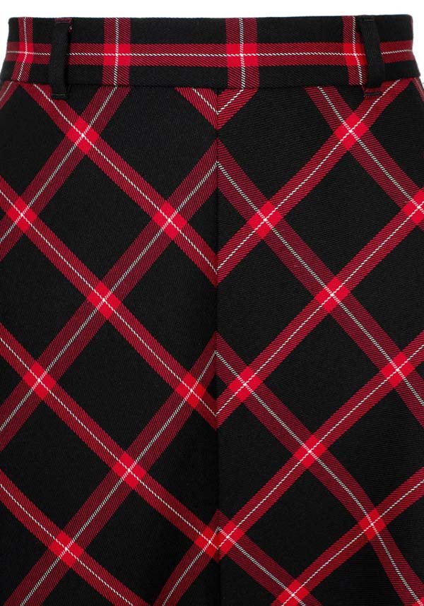 Janine [Black/Red] | SKIRT*