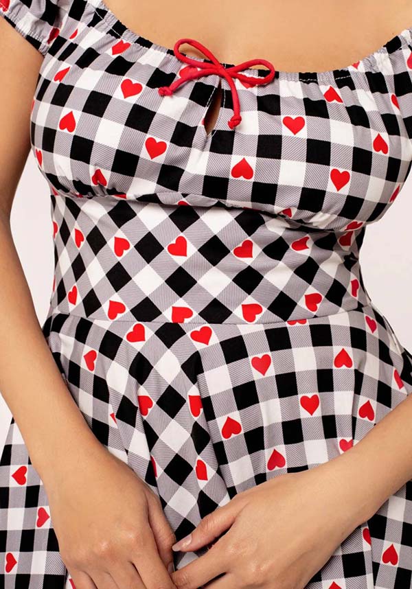 Leonie [Black/White] | DRESS*