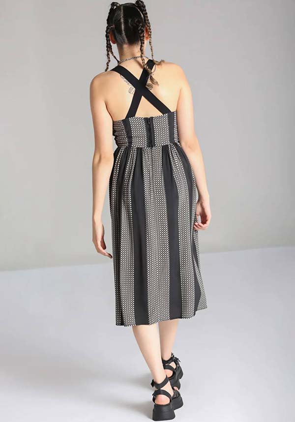 Lita [Black/Grey] | DRESS**