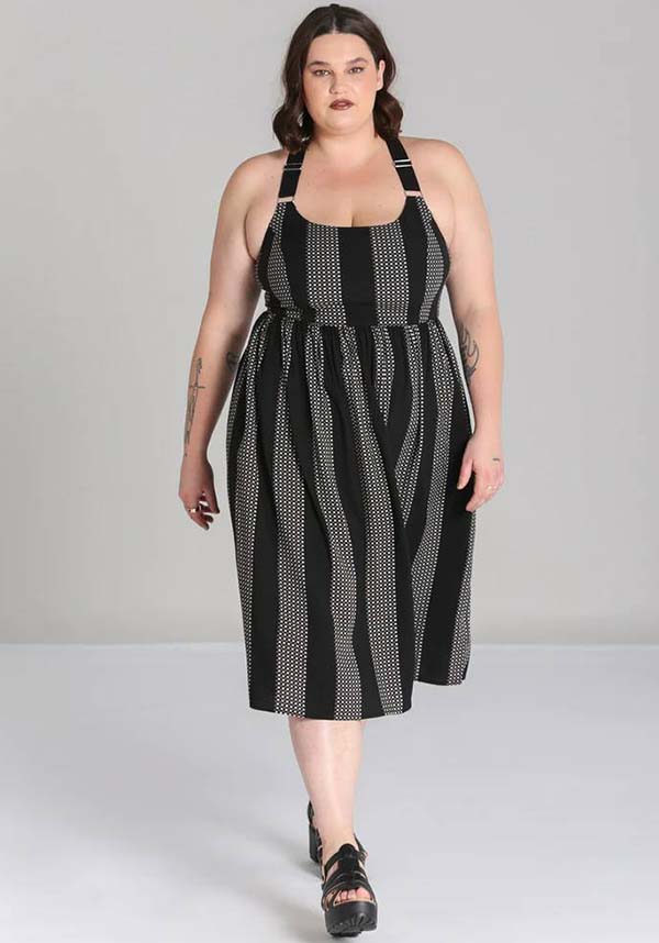 Lita [Black/Grey] | DRESS**