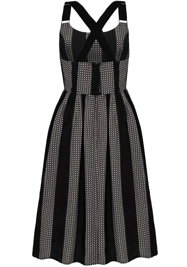 Lita [Black/Grey] | DRESS**