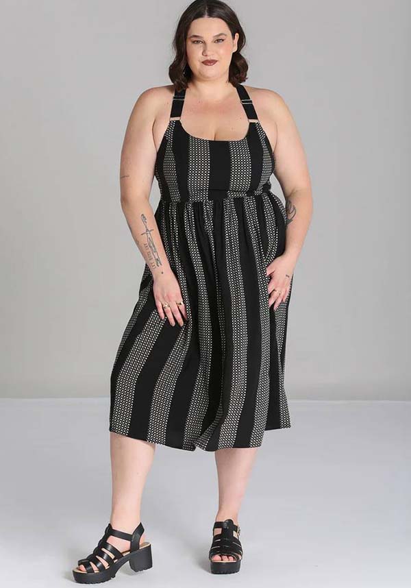 Lita [Black/Grey] | DRESS**