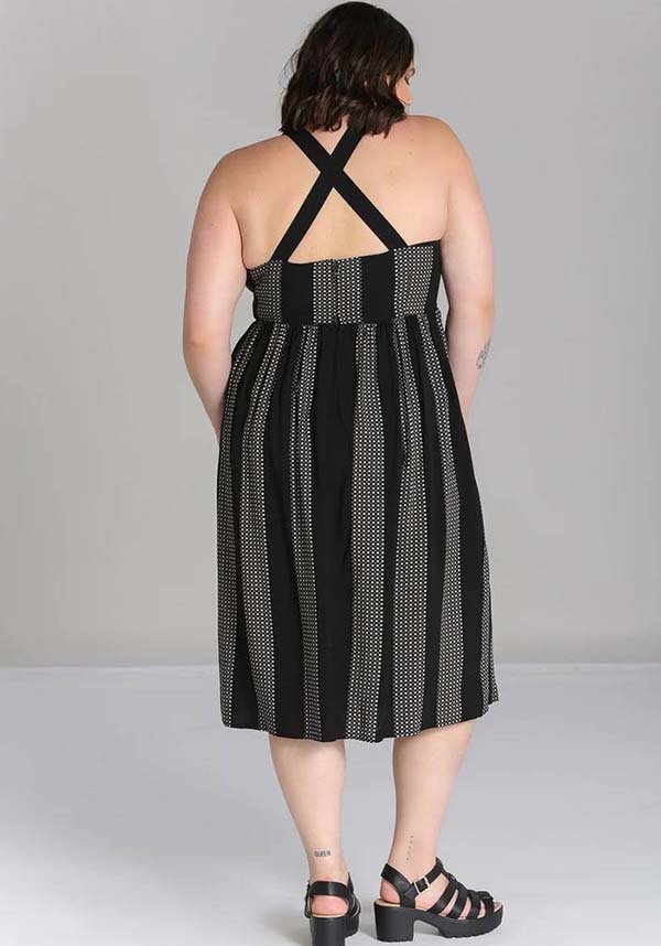 Lita [Black/Grey] | DRESS**