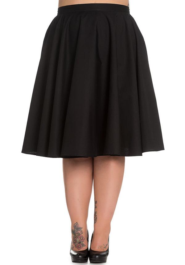 Hell Bunny - Paula Black 50s Skirt - Buy Online Australia
