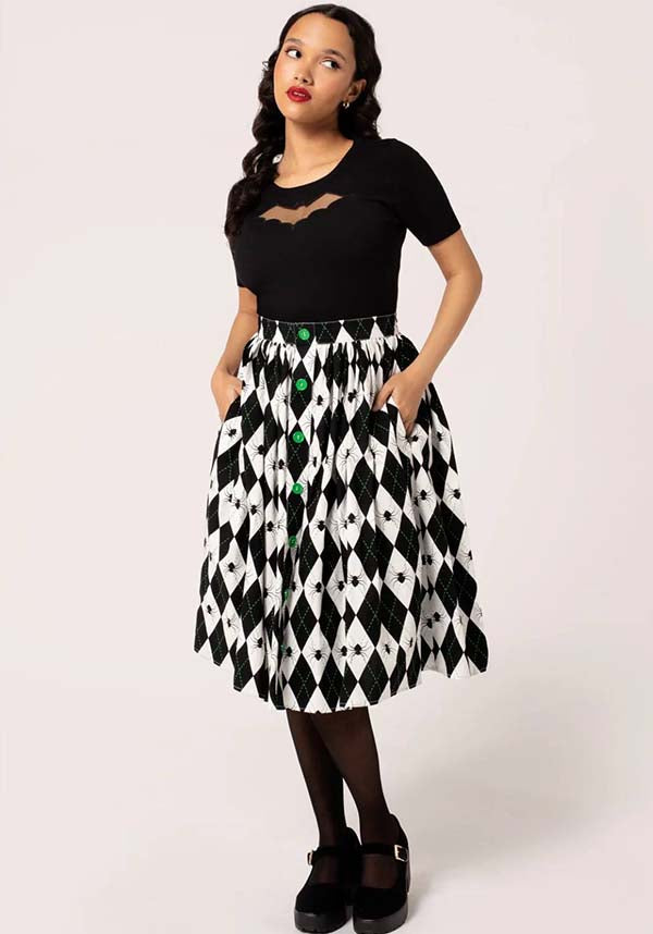 Regina [Black/White] | SKIRT*