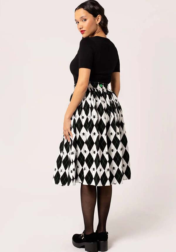 Regina [Black/White] | SKIRT*