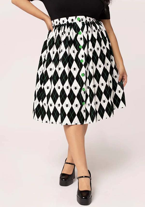 Regina [Black/White] | SKIRT*