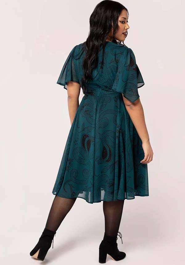 Hell Bunny | Venom Midi Dress | BESERK Australia Hell Bunny | Venom Midi Dress | BESERK Australia