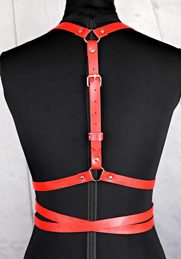Hellbound Asmodeus Red Harness Buy Online Australia