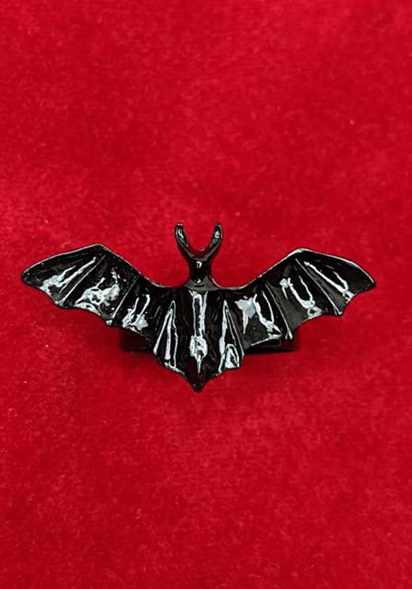 Bat [Black] | ADJUSTABLE RING