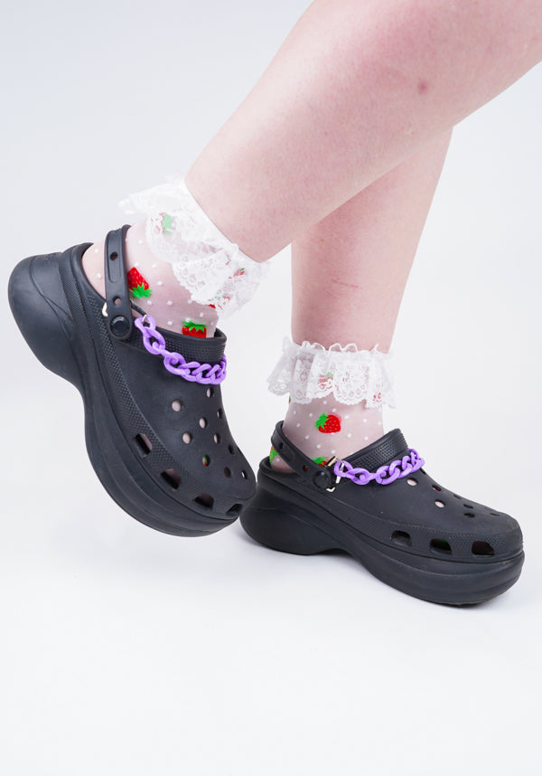 Kawaii [Purple] | SHOE CHAIN SET*