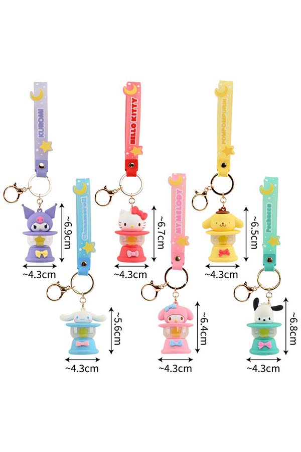 Hello Kitty And Friends Camping Lamp | KEYCHAIN [BLIND PICK]