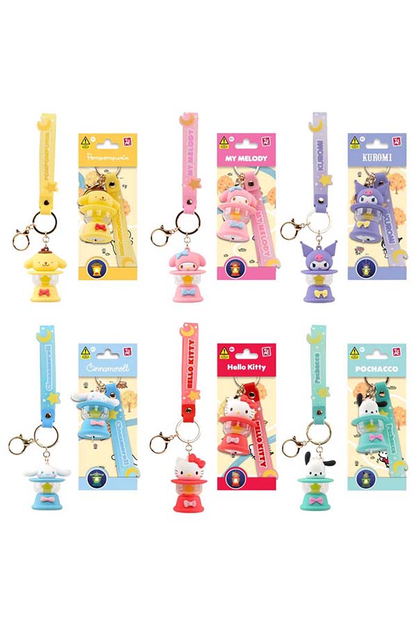 Hello Kitty And Friends Camping Lamp | KEYCHAIN [BLIND PICK]